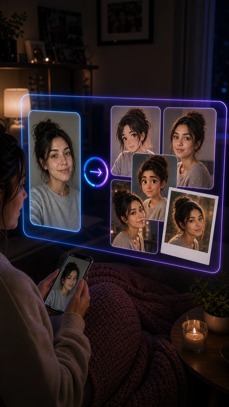Luminar Neo, editor de fotos con IA: convierte un selfie en retratos anime, rostros realistas y retratos con estilo
